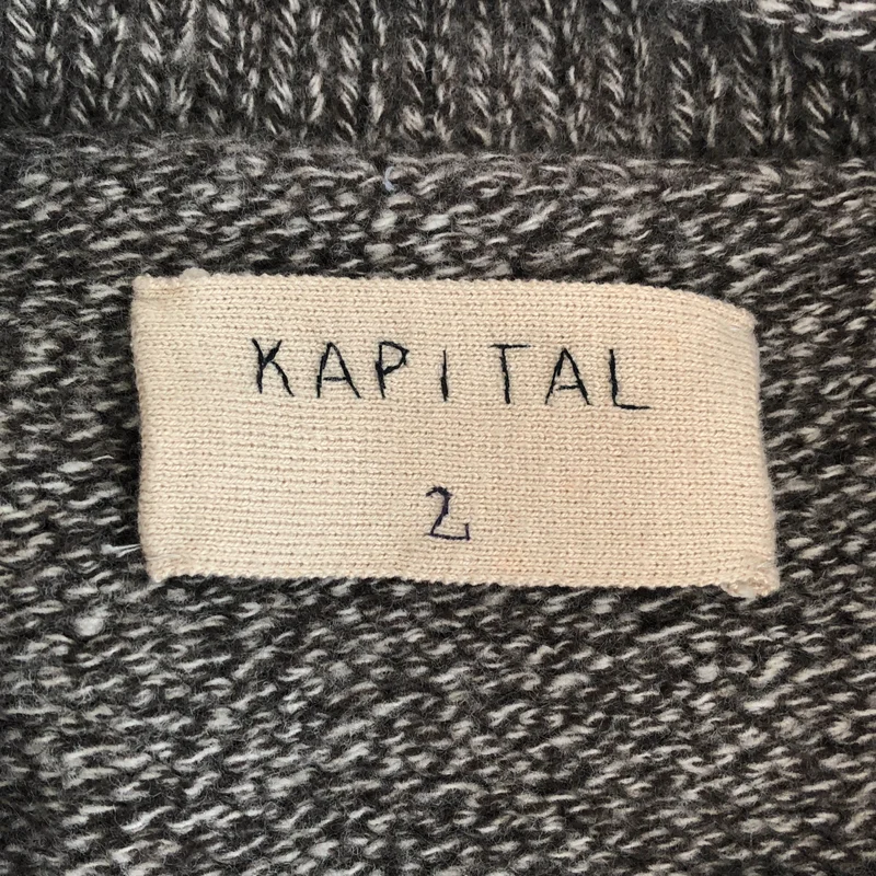 KAPITAL / キャピタル | ウール ニット カーディガン | 2 | メンズ