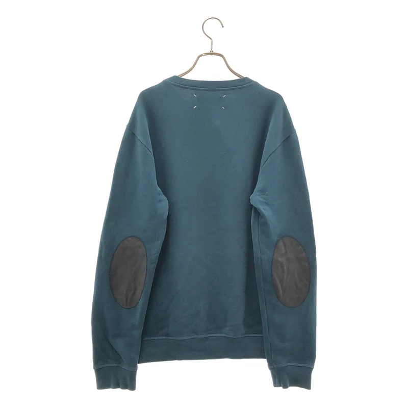Maison Martin Margiela / メゾンマルタンマルジェラ | 2014AW | エルボーパッチ クルーネックスウェット | 44 | メンズ