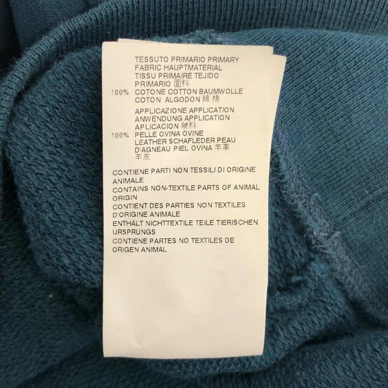 Maison Martin Margiela / メゾンマルタンマルジェラ | 2014AW | エルボーパッチ クルーネックスウェット | 44 | メンズ
