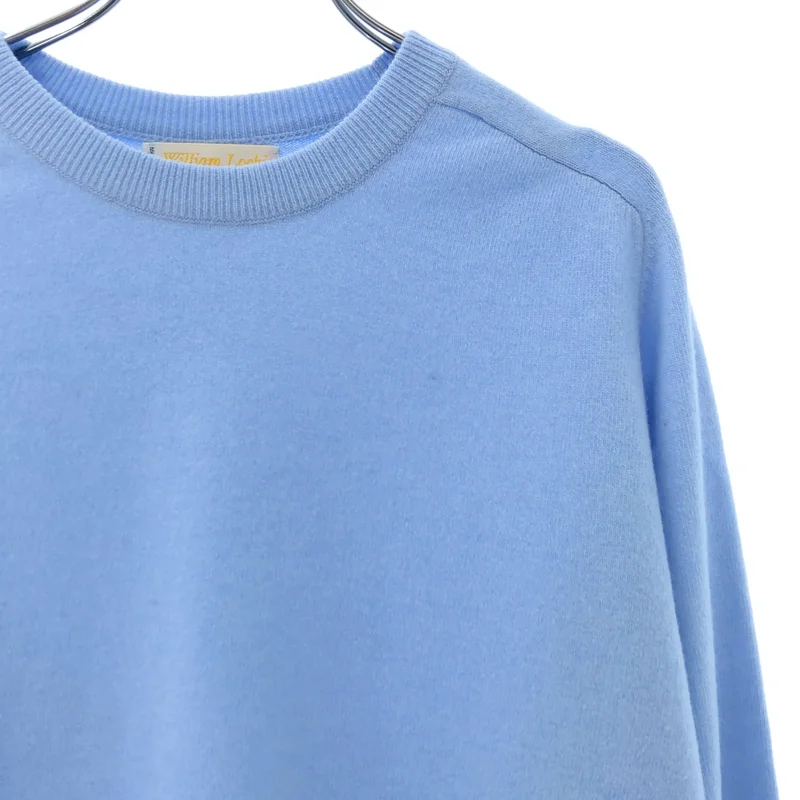 WILLIAM LOCKIE / ウィリアムロッキー | UNITED ARROWS 別注 / サドルショルダー クルーネックニット |