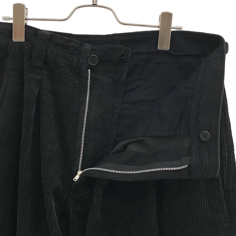 S'YTE YOHJI YAMAMOTO / サイトヨウジヤマモト | 2020AW | サイドボタン コーデュロイ タックパンツ | 3 | メンズ