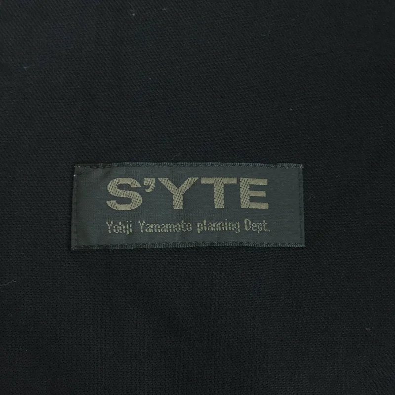 S'YTE YOHJI YAMAMOTO / サイトヨウジヤマモト | 2020AW | サイドボタン コーデュロイ タックパンツ | 3 | メンズ