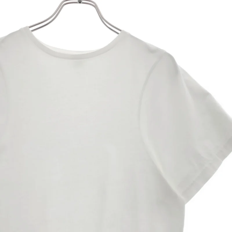 TOTEME / トーテム | コットン ロゴ刺しゅう Tシャツ | S | レディース