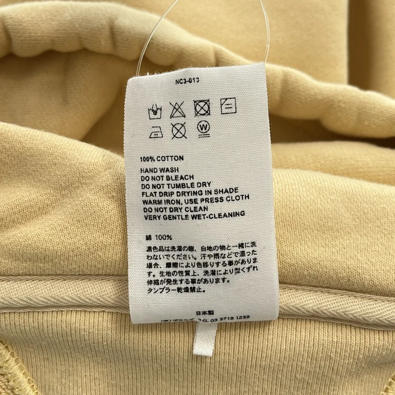 HYKE / ハイク | コットン ロゴ ジップ スウェット フーディ | 3 | レディース
