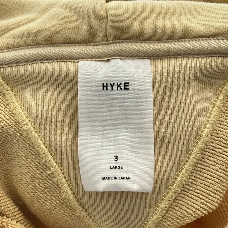 HYKE / ハイク | コットン ロゴ ジップ スウェット フーディ | 3 | レディース
