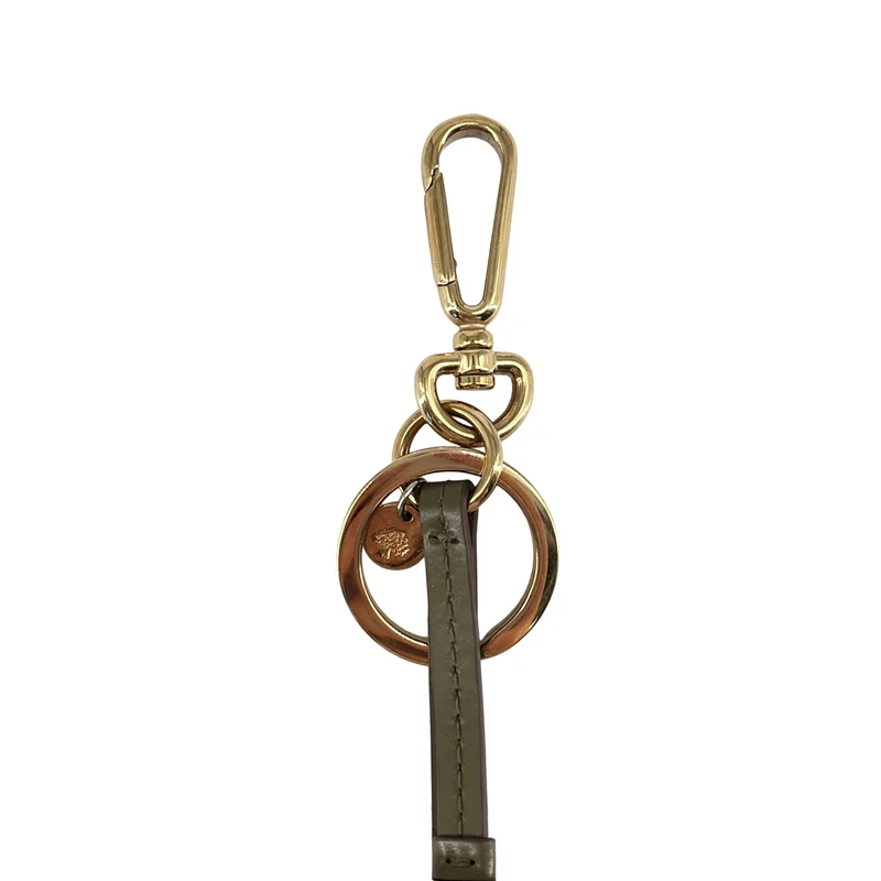 Mulberry / マルベリー | Dalia Flower Keyring レザーチャーム キーホルダー |