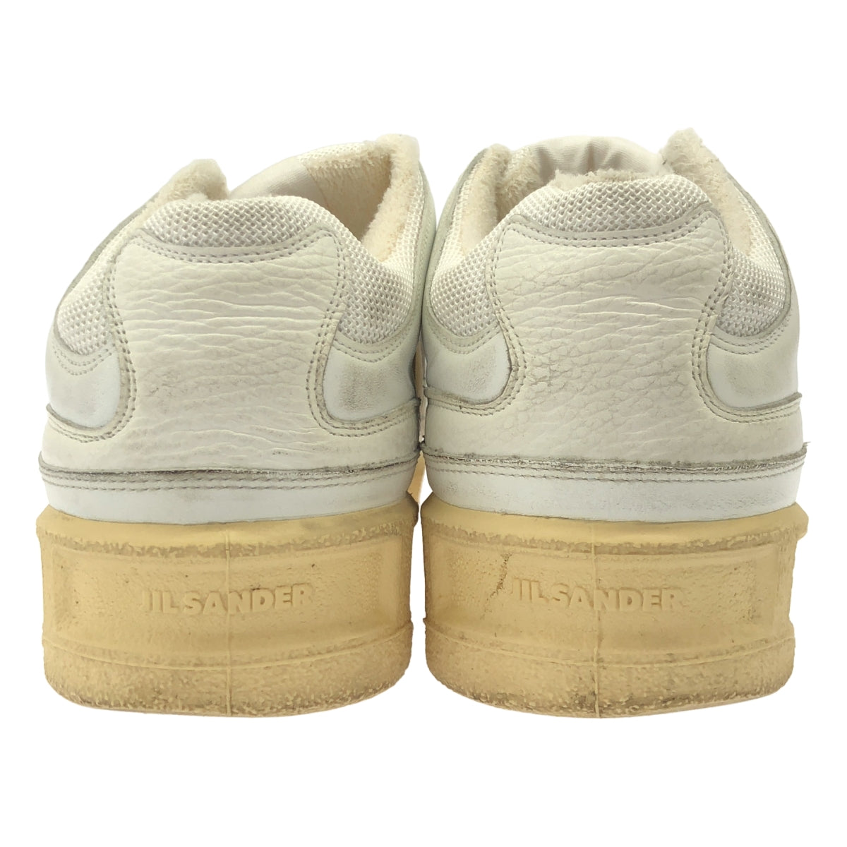 JIL SANDER / ジルサンダー | レザー ローカットスニーカー | 42