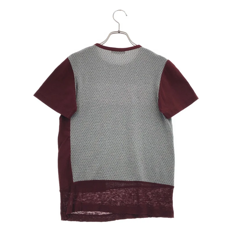 tricot COMME des GARCONS / トリココムデギャルソン | 1999AW | 製品染め 異素材 ドット クルーネックカットソー |