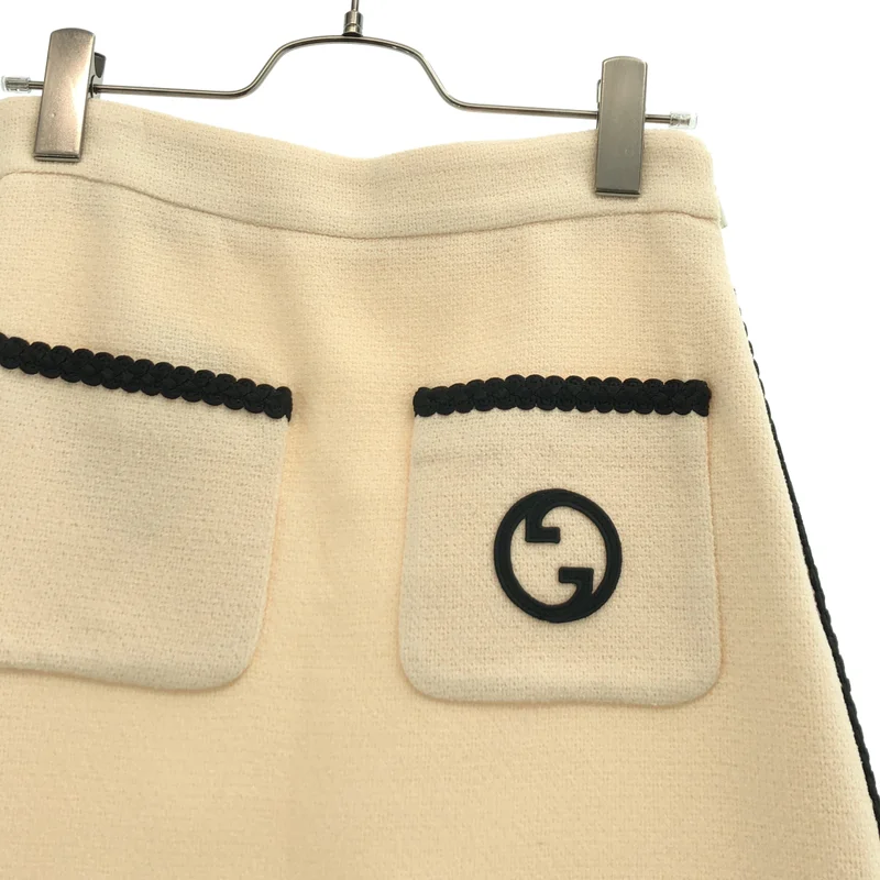 GUCCI / グッチ | インターロッキングG ツイードスカート |