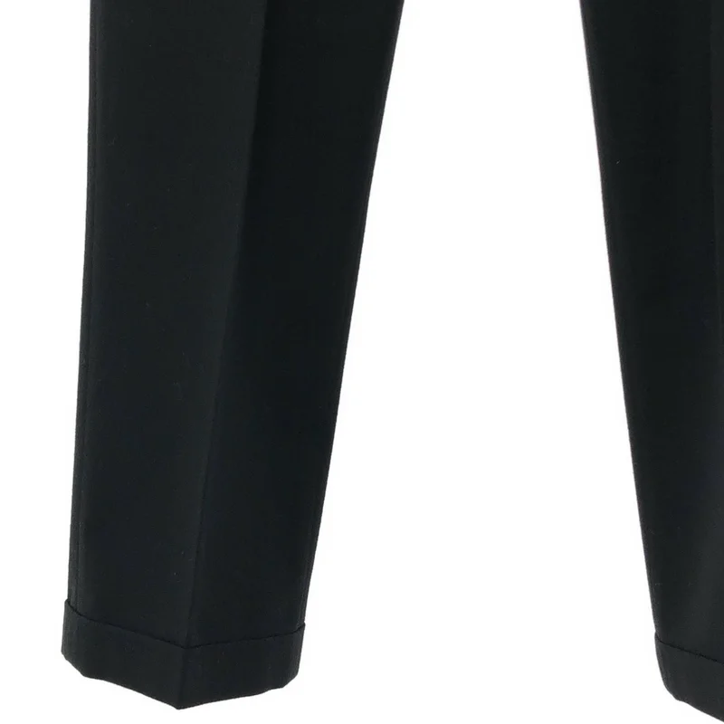 JIL SANDER / ジルサンダー | ウールストレッチ スラックス 20112W01442 | 32 | レディース