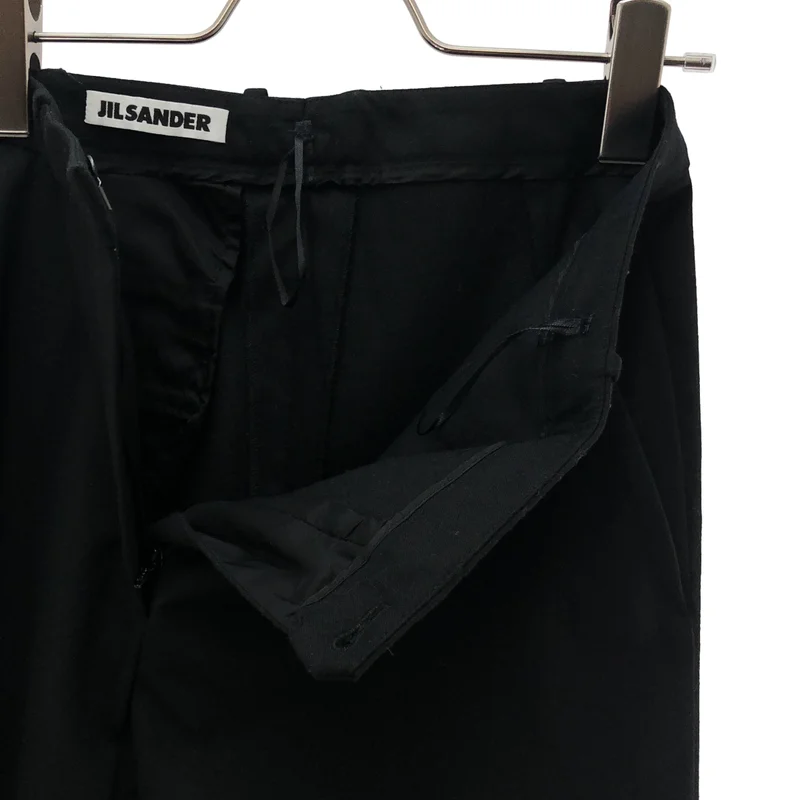 JIL SANDER / ジルサンダー | ウールストレッチ スラックス 20112W01442 | 32 | レディース
