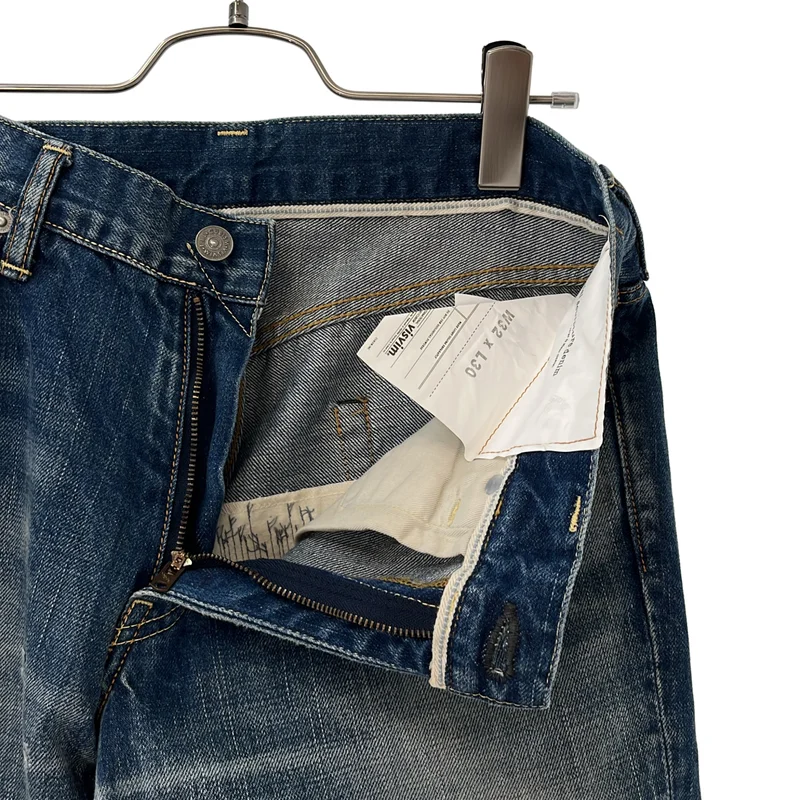 visvim / ビズビム | social sculpture denim 04D5 ダメージ加工 デニムパンツ | W32 L30 | メンズ