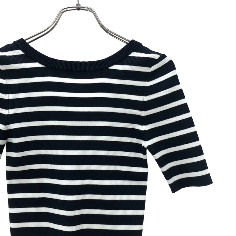 BORDERS at BALCONY / ボーダーズアットバルコニー | 2025SS | RIB KNIT HALF TOP / リブニット ハーフトップ | 36 | レディース