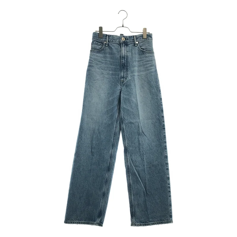 upper hights / アッパーハイツ | THE OLIVIA ヴィンテージ加工 ワイドデニムパンツ | 23 | レディース