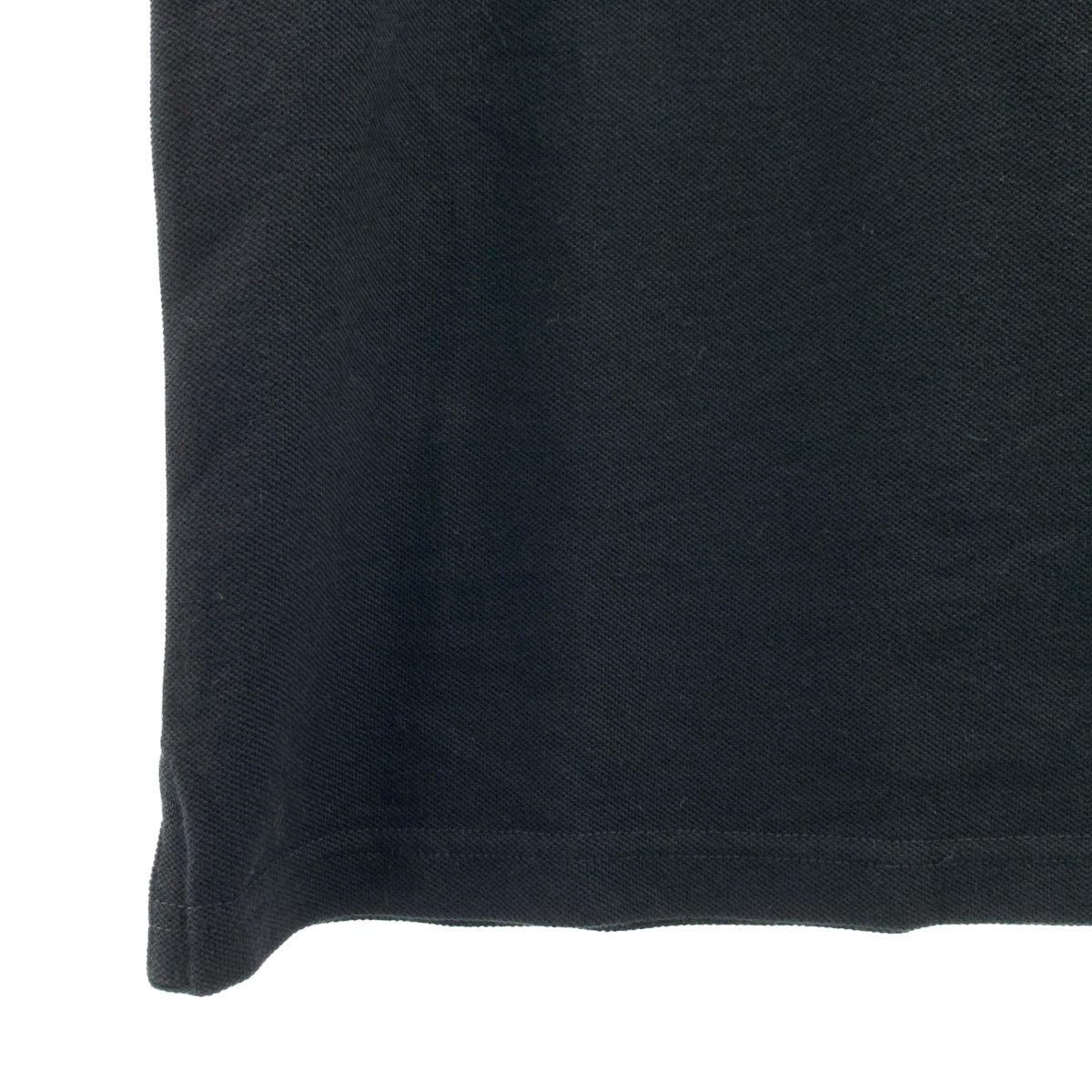 Maison Margiela / メゾンマルジェラ | 2021AW | Mロゴ エンブロイダード ポロシャツ | S | ブラック | レディース Maison Margiela / メゾンマルジェラ | 2021AW | Mロゴ エンブロイダー