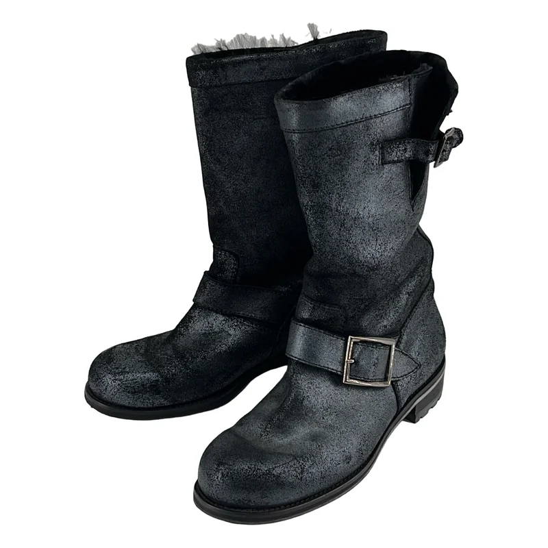 JIMMY CHOO / ジミーチュウ | エンジニア ブーツ | 36 | レディース
