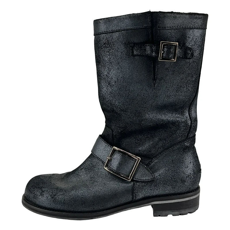 JIMMY CHOO / ジミーチュウ | エンジニア ブーツ | 36 | レディース