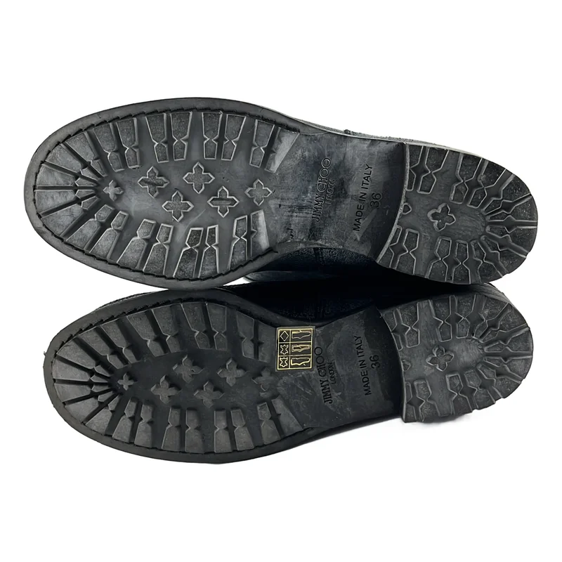 JIMMY CHOO / ジミーチュウ | エンジニア ブーツ | 36 | レディース