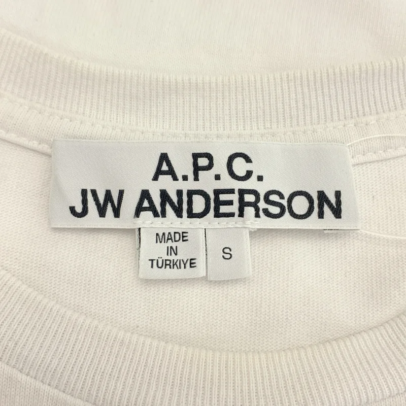 JW Anderson / ジェイダブルアンダーソン | × A.P.C. / アーペーセー ロゴ プリント Tシャツ カットソー | S | メンズ