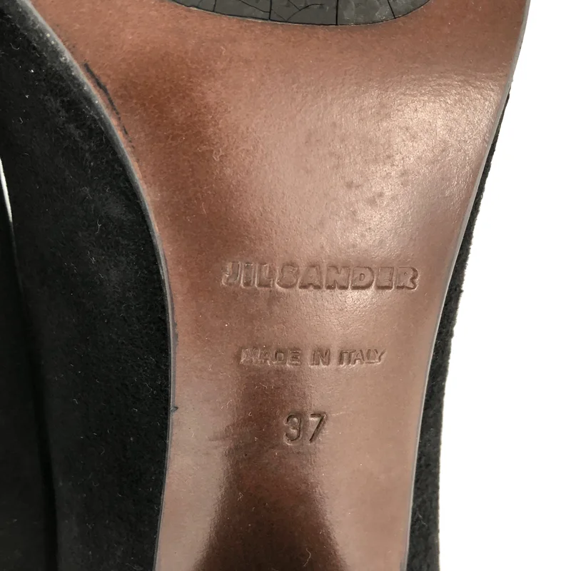 JIL SANDER / ジルサンダー | スエード パンプス | 37 | レディース