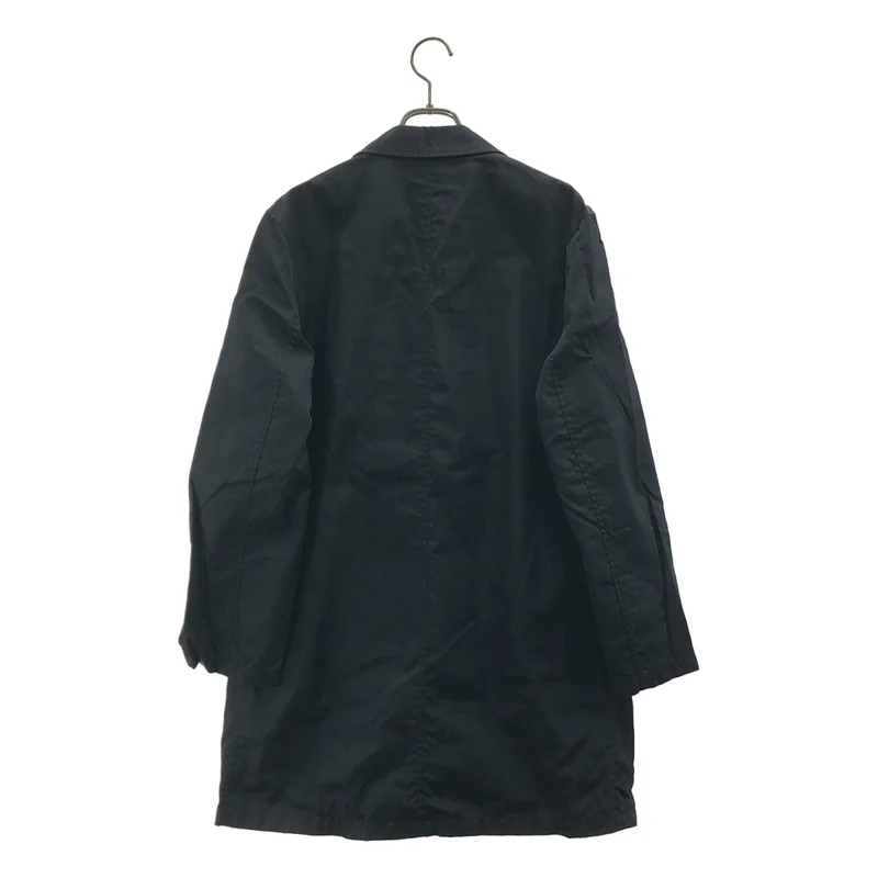 PRADA / プラダ | ナイロン ロゴジップ フライフロント シングルコート | 40 | レディース