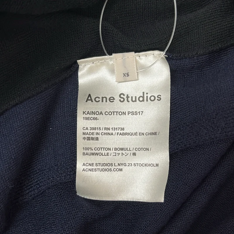 Acne Studios / アクネストゥディオズ | コットン プルオーバー ニット | XS | レディース