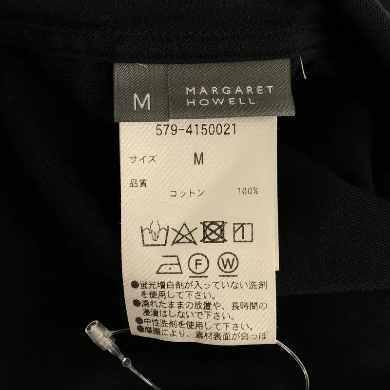 MARGARET HOWELL / マーガレットハウエル | コットンラグランスリーブ 半袖シャツ | M | メンズ