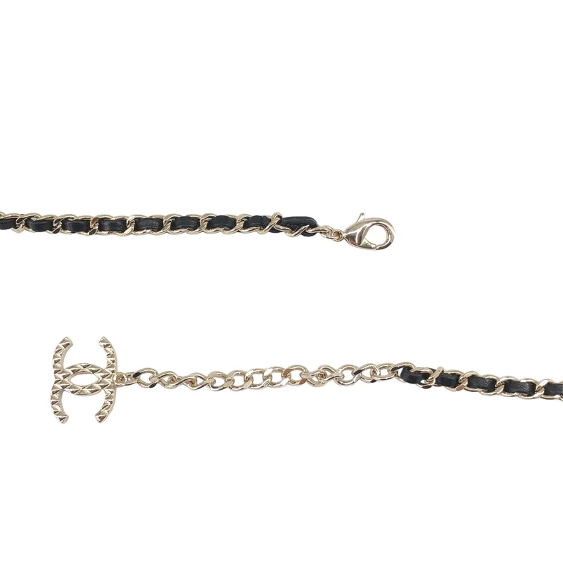 CHANEL / シャネル | ココマーク マトラッセ ネックレス ミラー付き |