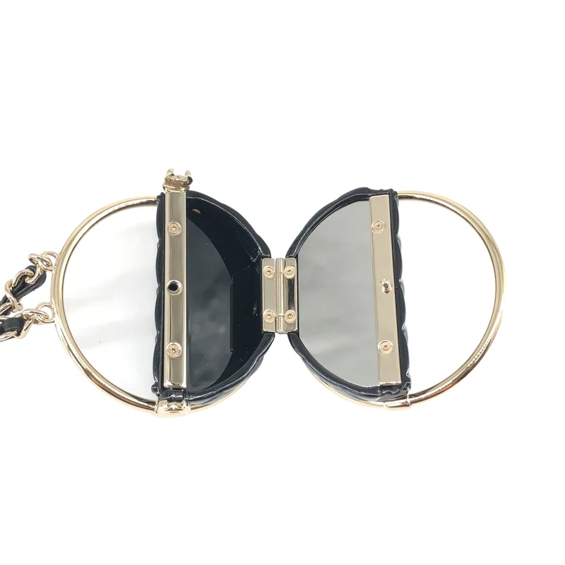 CHANEL / シャネル | ココマーク マトラッセ ネックレス ミラー付き |