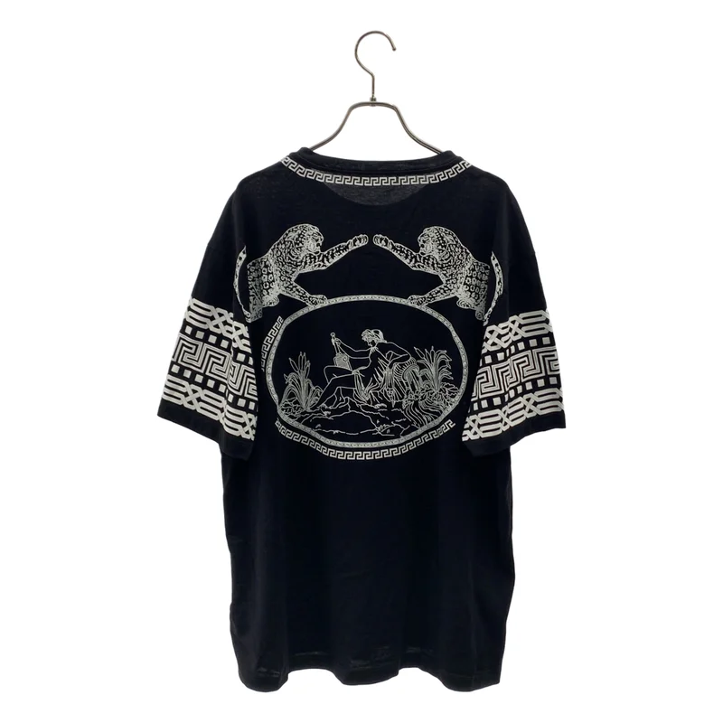 VERSACE / ヴェルサーチ | グレカ プリント Tシャツ | L | メンズ
