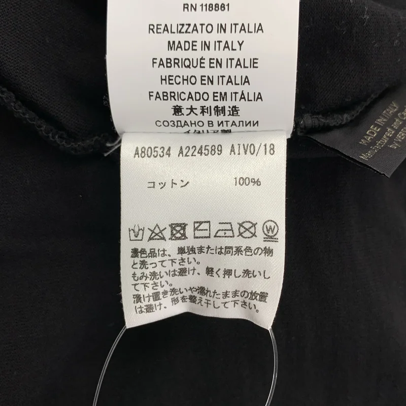 VERSACE / ヴェルサーチ | グレカ プリント Tシャツ | L | メンズ