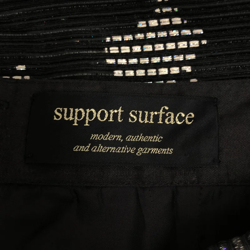 SUPPORT SURFACE / サポートサーフェス | 総柄 バックジップ スカート / 裏地付き | 1 | レディース