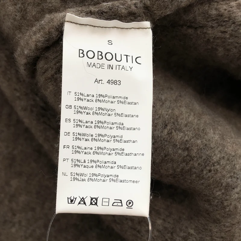 Boboutic / ボブティック | 2025AW | double breast coat ダブルブレスト コート | S | レディース