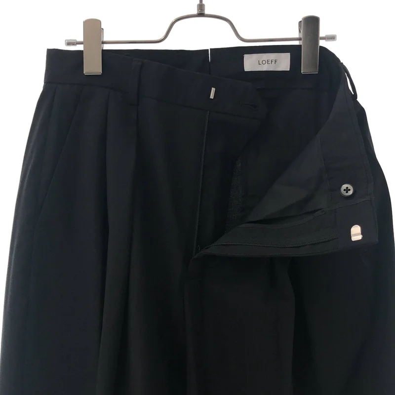 LOEFF / ロエフ | ウールトロ バギートラウザー | 1 | レディース