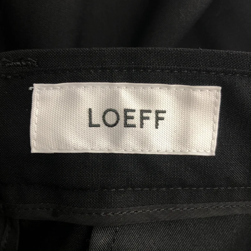 LOEFF / ロエフ | ウールトロ バギートラウザー | 1 | レディース