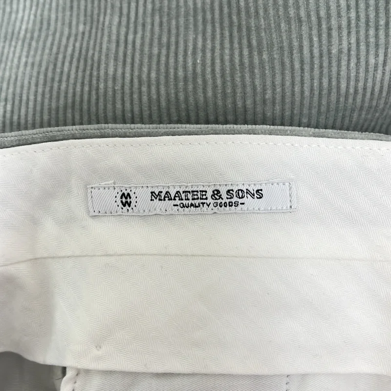 MAATEE&SONS / マーティー&サンズ | CHINO CHIC1 リネン混 コーデュロイパンツ | 1 | メンズ