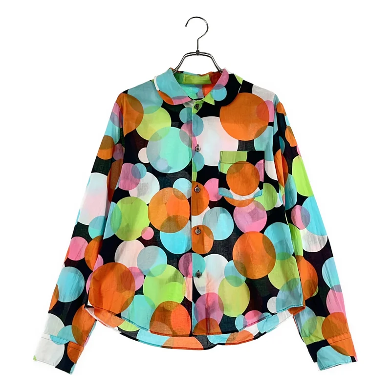 tricot COMME des GARCONS / トリココムデギャルソン | 2004SS | コットン 丸襟 シャツ ブラウス | M | レディース