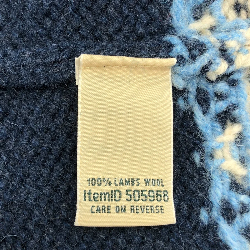 L.L.BEAN / エルエルビーン | ウール ノルディック ニット セーター | S | レディース