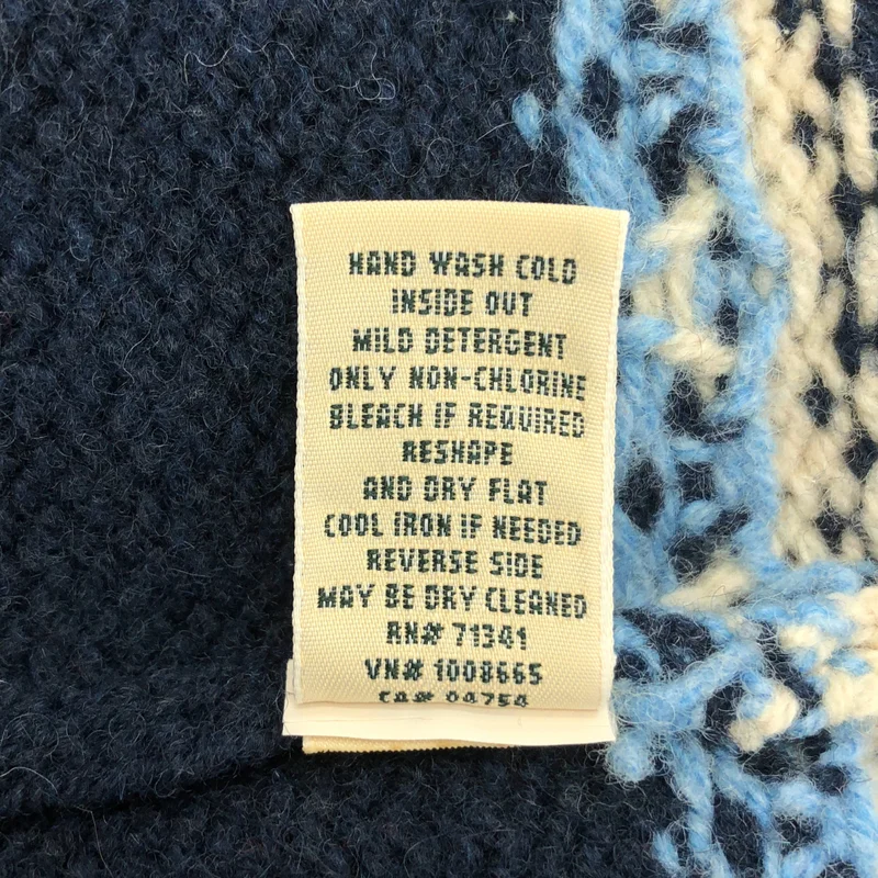 L.L.BEAN / エルエルビーン | ウール ノルディック ニット セーター | S | レディース