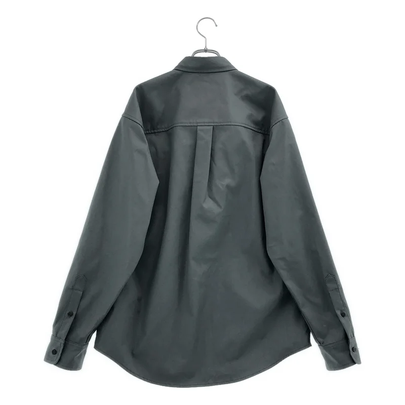 DSQUARED2 / ディースクエアード | 2025AW | Utility Cotton Shirt / コットン ロゴ刺しゅう ユーティリティシャツ | 46 | メンズ