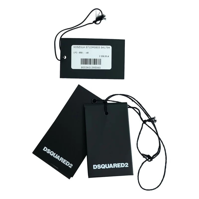 DSQUARED2 / ディースクエアード | 2025AW | Utility Cotton Shirt / コットン ロゴ刺しゅう ユーティリティシャツ | 46 | メンズ