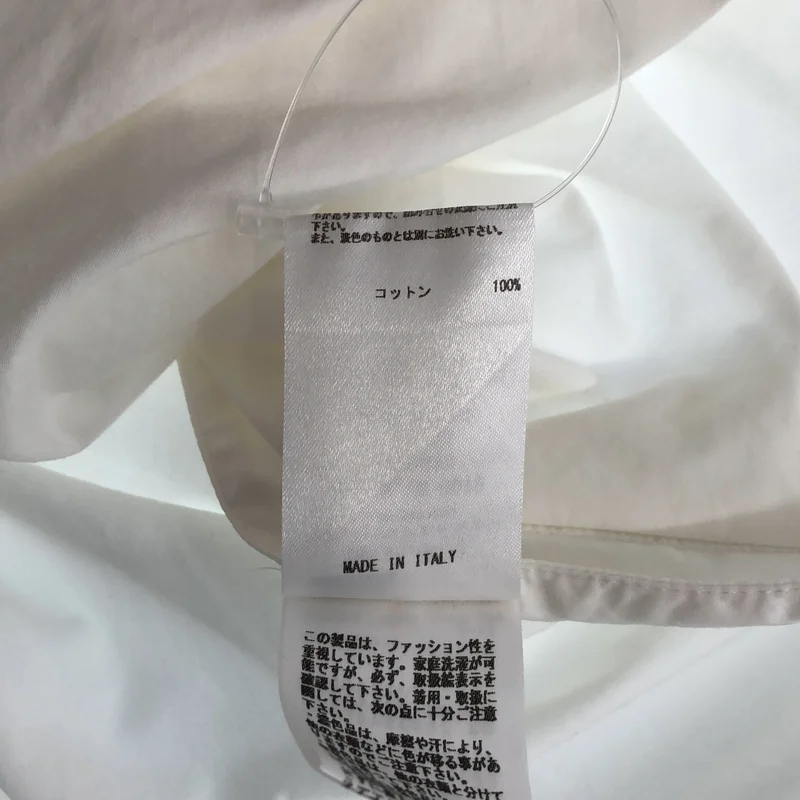 JIL SANDER NAVY / ジルサンダーネイビー | スリット Vネック ノースリーブ プルオーバーブラウス | 34 | レディース