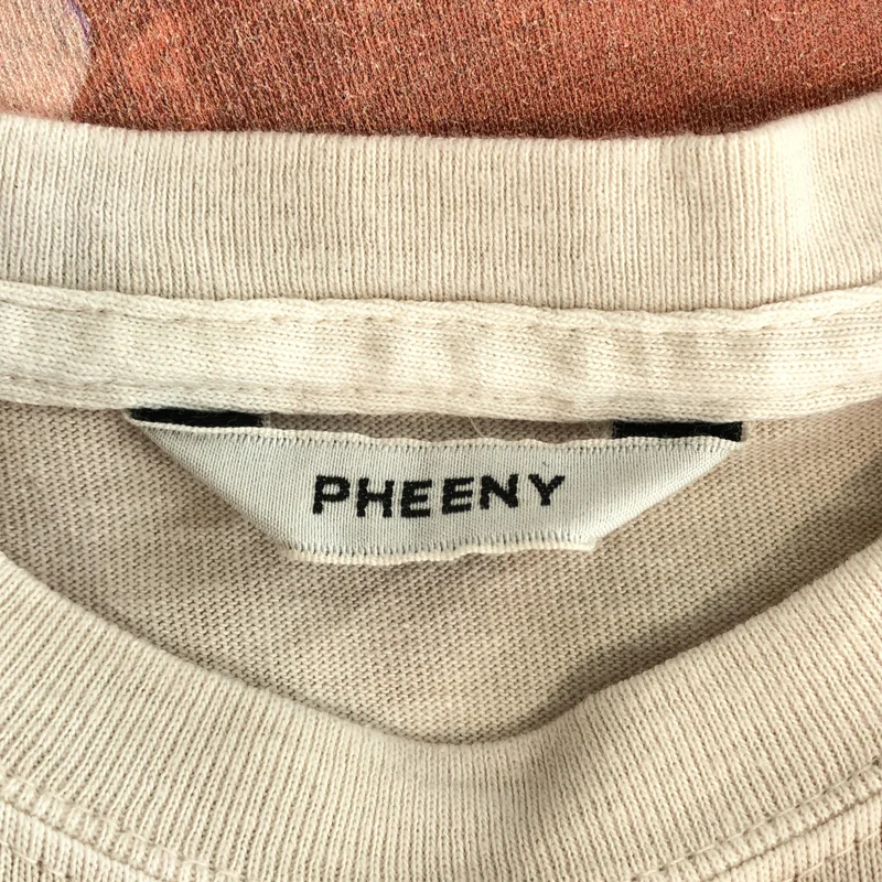 PHEENY / フィーニー | 2025AW | “Mountain” short sleeve / マウンテン バックプリント Tシャツ | F | レディース