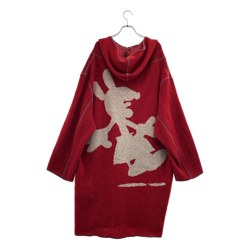 HYSTERIC GLAMOUR / ヒステリックグラマー | ウール フーデッド ニット