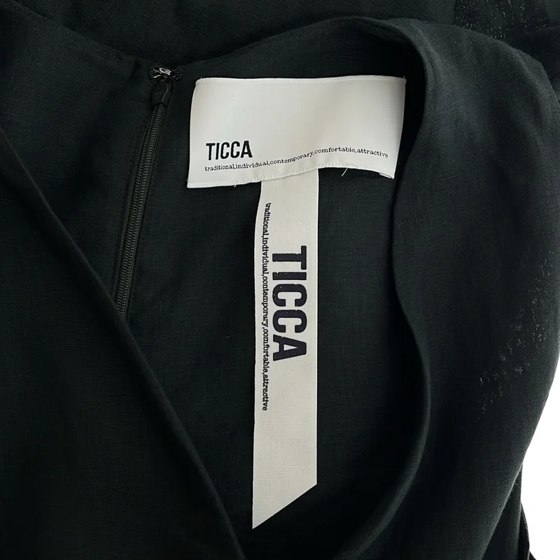 TICCA / ティッカ | 2026SS | リネン ノースリーブコンビネゾン | F | レディース