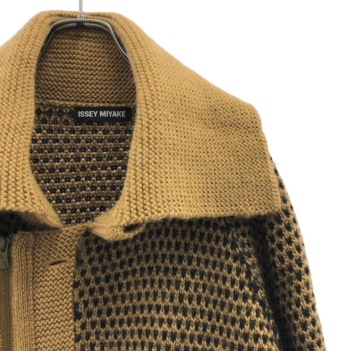 ISSEY MIYAKE / イッセイミヤケ | 2010AW | ウール ジップアップ