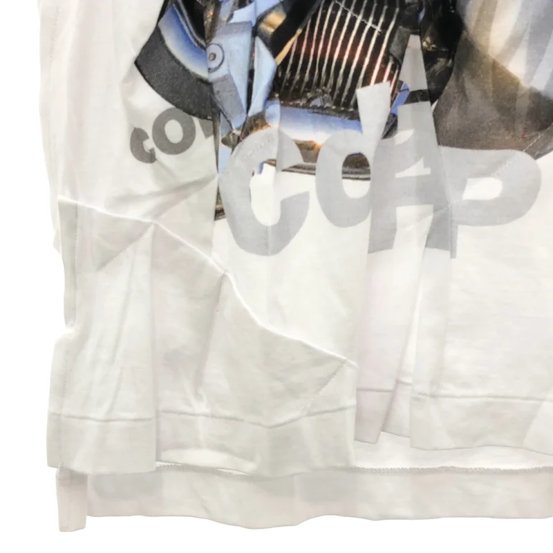 COMME des GARCONS HOMME PLUS / コムデギャルソンオムプリュス | 2021SS | プリント 変形 Tシャツ_半袖 | L | メンズ