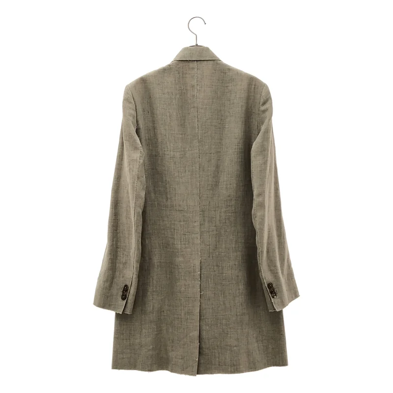 Maison Margiela / メゾンマルジェラ | 2014SS | リネン カットオフ 3B テーラードジャケット | 46 | メンズ