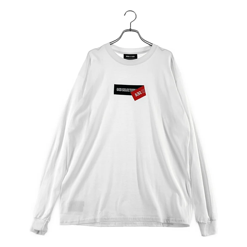 WIND AND SEA / ウィンダンシ― | × GOD SELECTION XXX / ロゴ ロングスリーブ Tシャツ | L | メンズ