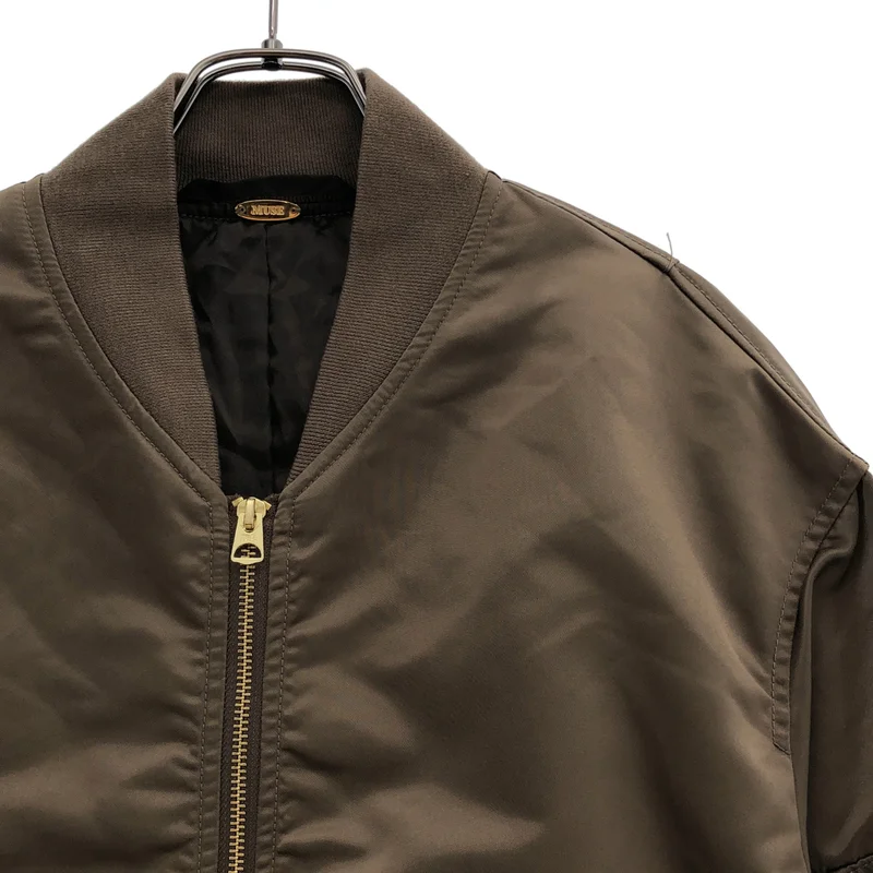 MUSE de Deuxieme Classe / ミューズドゥーズィーエムクラス | 2024AW | GENIAL BIO MA-1 ボンバージャケット |